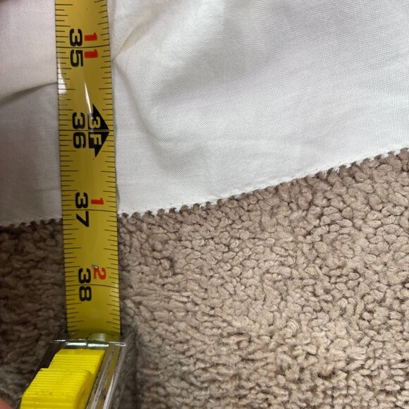 Old Navy Dress Womens M Ivory Embroidered Tiered Swing Pockets Boho Beach NWT - Picture 8 of 10